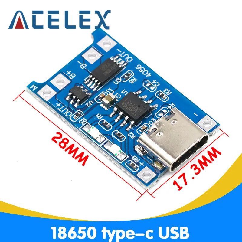 10 шт. Micro USB 5 в 1 а 18650 TP4056 модуль зарядного устройства литиевой батареи зарядная