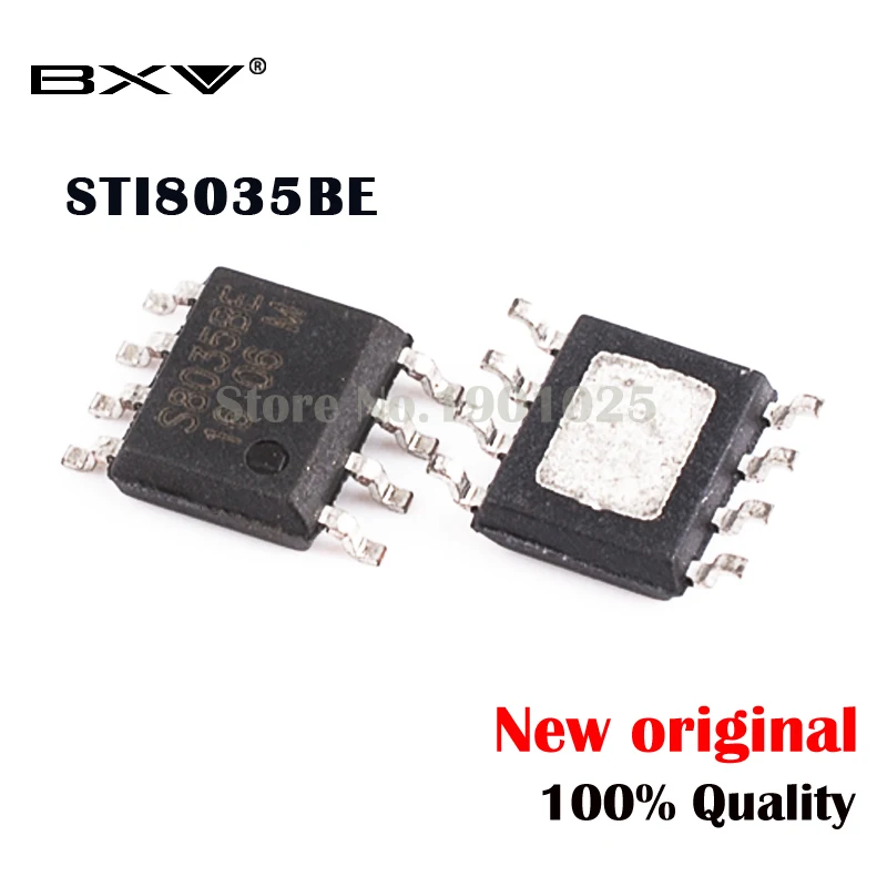 100 шт. STI8035BE S8035BE S8035 лапками углублением SOP-8 STI8035