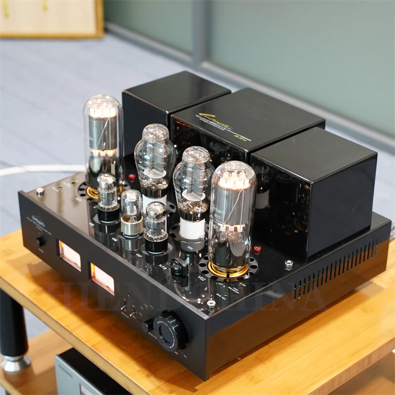 Ledig effektivt læder K-011 Line Magnetic Lm-508ia Integrated Power Amplifier 300b Push 805 Tube  Class A 48w*2 - Home Theater Amplifiers - AliExpress