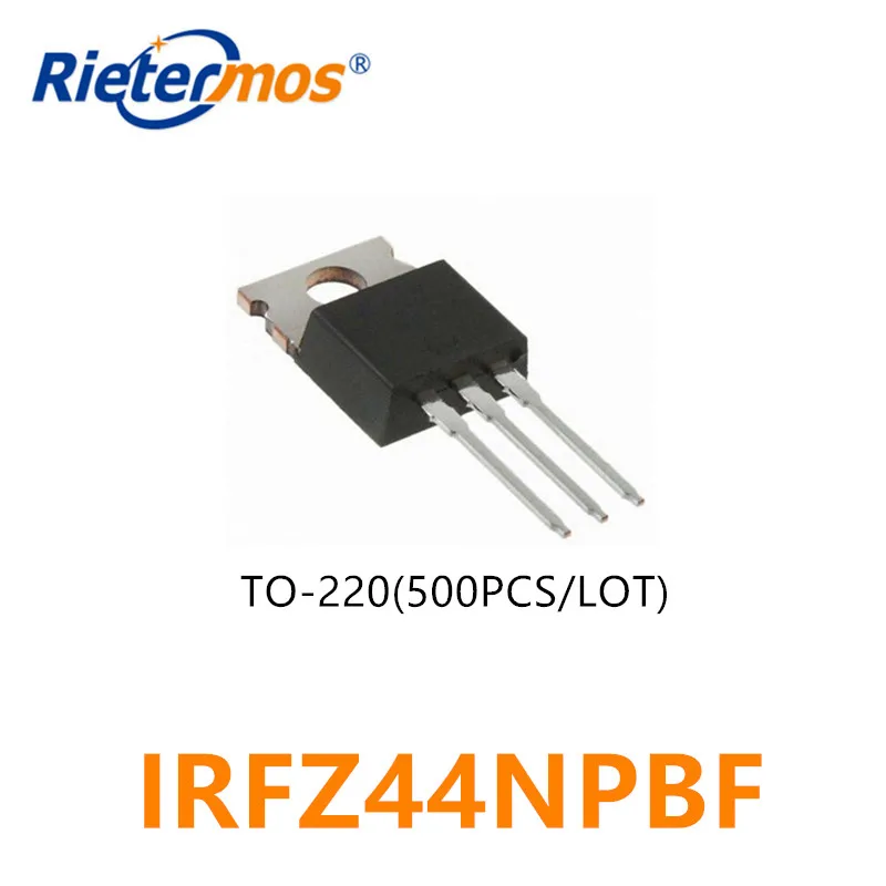 500 шт. IRFZ44N IRFZ44NPBF TO220 TO-220 IRFZ44 | Электроника