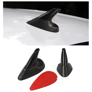 

1PC Black Universal Car Roof Aerials Dummy Shark Fin Shape Style Aerial Antenna For SAAB 9-5 9-3 Sport Aero Wagon