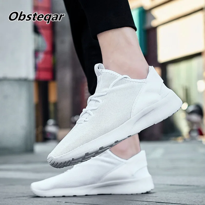 

Autumn mesh surface comfortable and breathable men's sports shoes non-slip men's shoes casual walking shoes laces