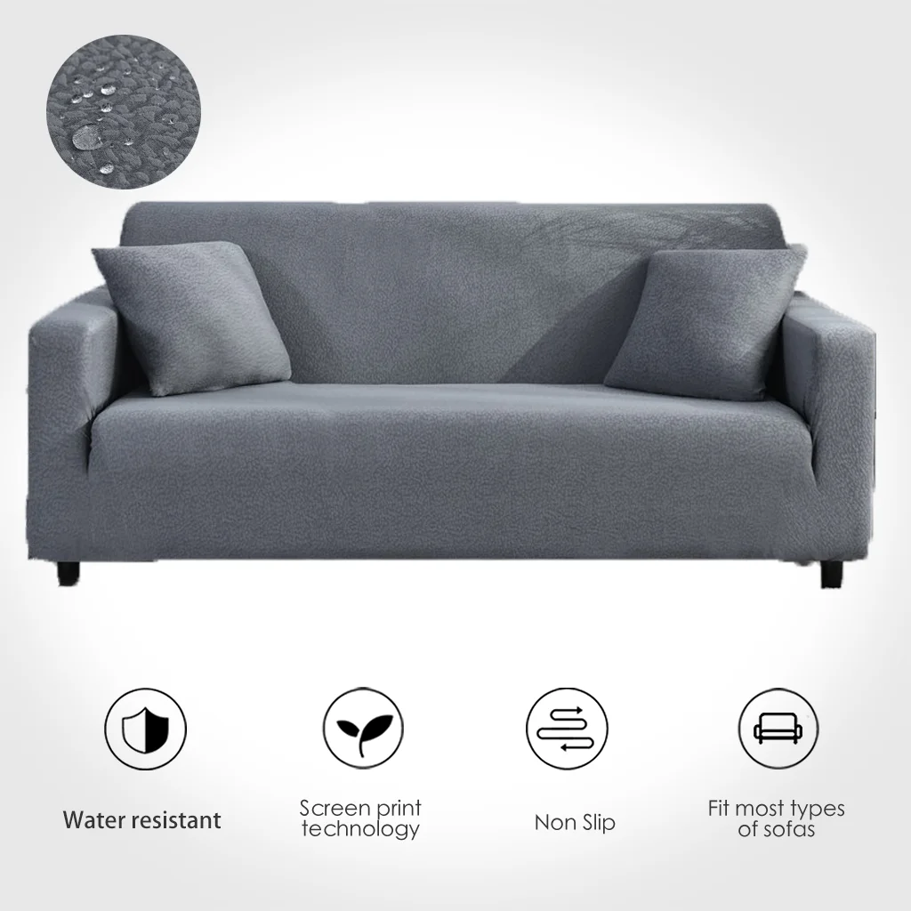 Waterproof Foam Sofa Cover Elastic Printing Sofa Cover Living Room Corner Sofa Lshaped Sofa