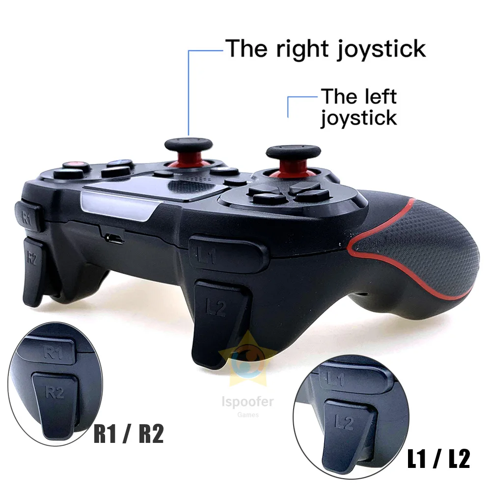 Беспроводной Bluetooth джойстик для PS4 геймпад ps4 ПК консоль Playstation Dualshock 4 PS3 с 3 5 мм