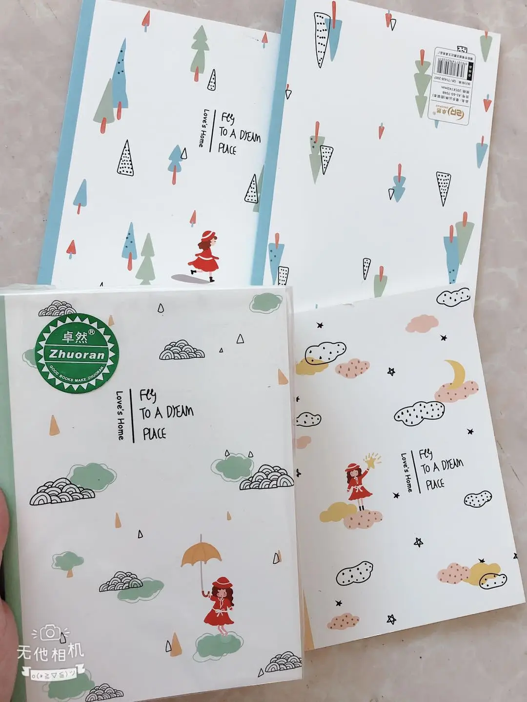

Wholesale A5 Cartoon Simple Laptop Stationery Office Supplies Mini Cute Small Notebook Notebook with You This