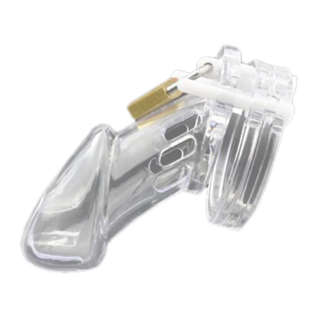 Men Male Penis Cage Chastity Device Cage with 5 sizes Rings & Lock & Keys Penis Ring Sex Toys for Men