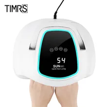 108 ВТ УФ светодиодный светильник для маникюра, профессиональное оборудование, интеллектуальное зондирование, дизайн времени, Солнечная лампа для ногтей, ледяная лампа, Сушилка для ногтей