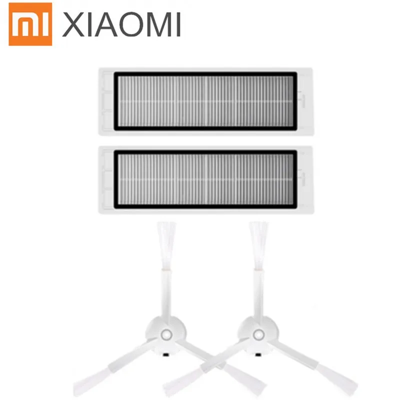 

xiaomi roborock s50 roborock 2 / Xiaomi mijia Robot Vacuum Cleaner Parts HEPA Filter side Brush accessories