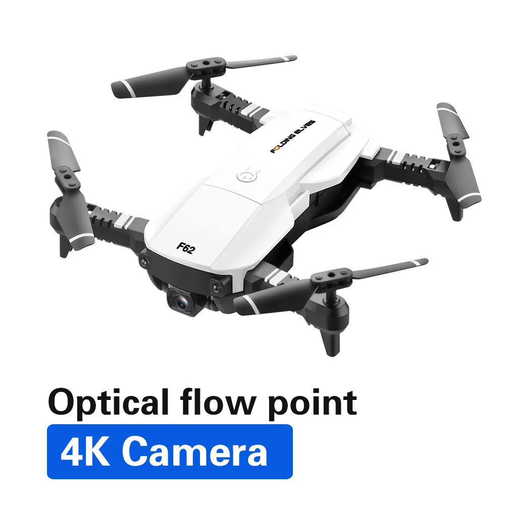 ASHADOW портативный складной Дрон HD 4K камера свет потока позиционирования Hover пульт дистанционного управления квадрокоптером вертолет игрушечный самолет дети - Цвет: White-4K