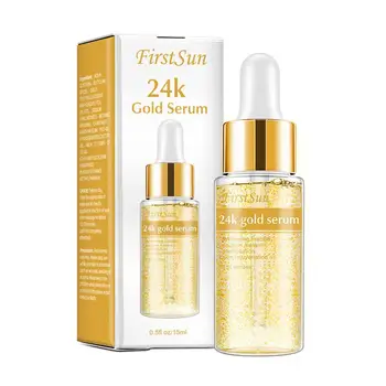 

15ml 24K Gold Hyaluronic Acid Moisturizing Essence Care Serum Hydrating Essence Wrinkle Anti Lifting Firming I2F7