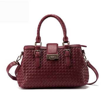 

Women Handbags Luxury Weaving Design Europe and America Cross Body Bags Party travel bags for women 2020