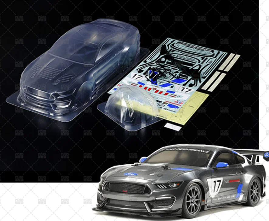 Радиоуправляемая машина OnRoad Clear GT Mustang GT 60 s корпус 200 мм HPI Kyosho Tamiya Redcat HSP 1-10 Масштаб Yokomo Drift 1965 Ford Shelby - Цвет: GT-R R34 Nismo