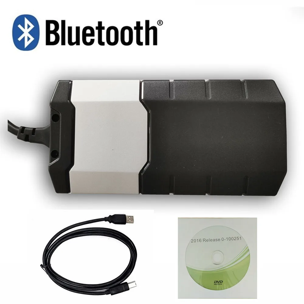 VD DS150E CDP vci obd2 obdii диагностический инструмент с bluetooth сканер инструмент автомобиль грузовик VD TCS CDP Pro Plus для delphis - Цвет: by usb and bluetooth