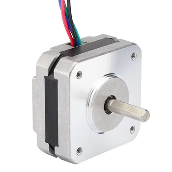 

Practical Boutique 17Hs08-1004S 4-Lead Nema 17 Stepper Motor 20Mm 1A 13Ncm(18.4Oz.In) 42 Motor Nema17 Stepper For Diy 3D Printer