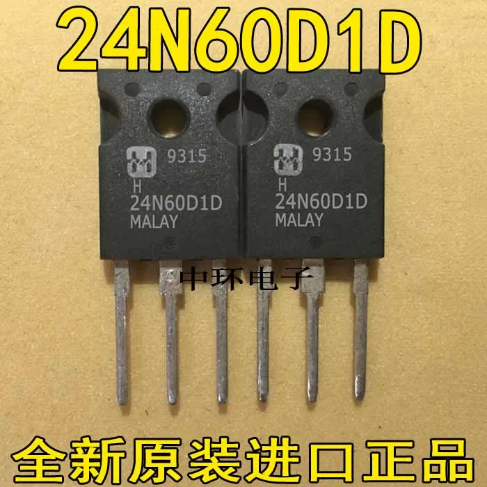 10 шт./лот с изолированным затвором(IGBT) HGTG24N60D1D-247 24A/600V