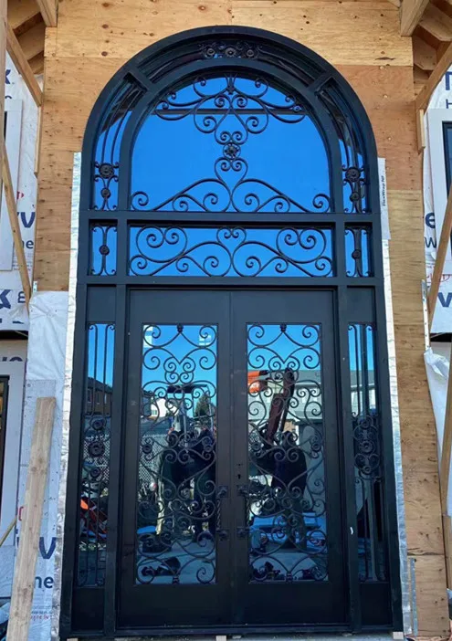 

Shanghai Hench Brand China Factory 100% custom made sale Australia old iron door