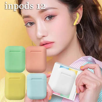 

inpods12 TWS Wireless Bluetooth headphone earphones headsets super bass sound earbuds with mic for iOS Android PK i29 tws i34