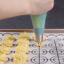 Антипригарный многоразовый силиконовый коврик выпечка пирожных макарон коврик термостойкий Коврик форма для выпечки кондитерский торт коврик Инструменты для выпечки для кухни выпечка