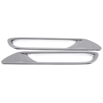 

2Pcs Abs Rear Fog Light Cover Trim for Nissan Qashqai 2018 Abs Chrome Decoration