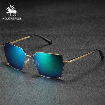 

NO.ONEPAUL Metal Frame UV400 Glasses gafas de sol Aluminum Men Polarized Sunglasses men Brand Original Design Goggles Male