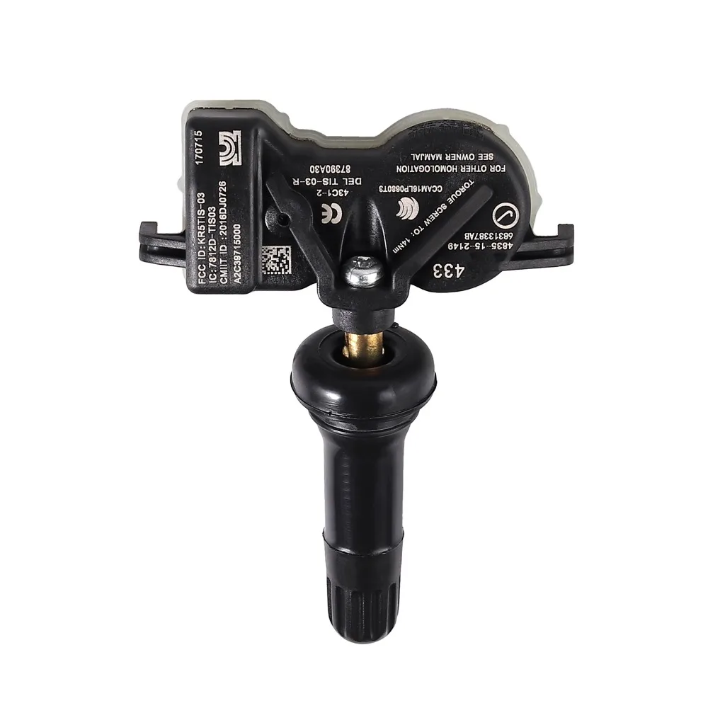 Justech 4 шт. TPMS датчик давления в шинах Система мониторинга давления 68313387AB для Dodge Jeep Chrysler