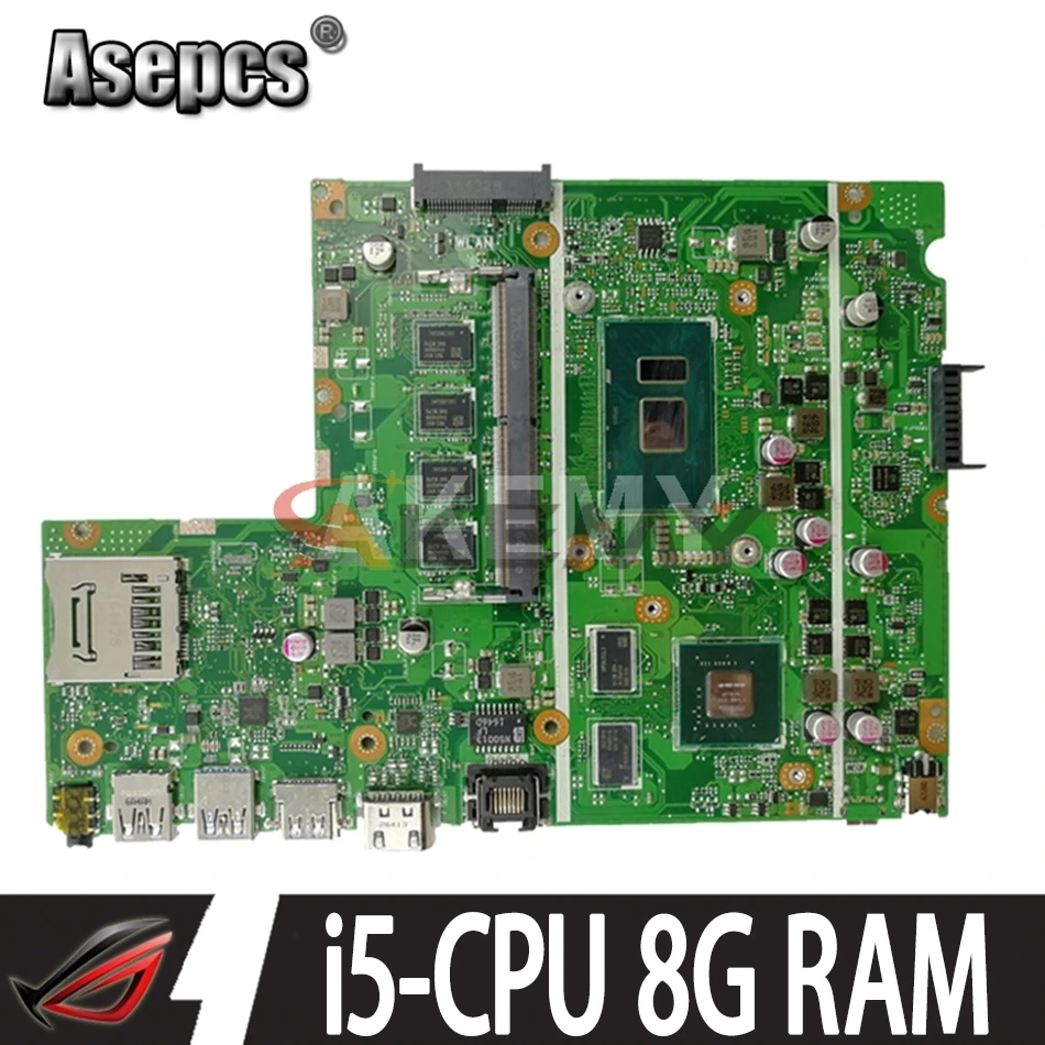 Akemy X541UVK материнская плата i5-6200/6198 8 Гб Оперативная память V2G для Asus X541UJ X541UV X541U F541U