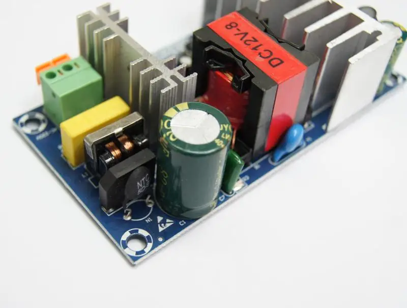 12V 8A с переключателями высокой мощности плата питания регулируемый стабилизатор ac-dc модуль питания