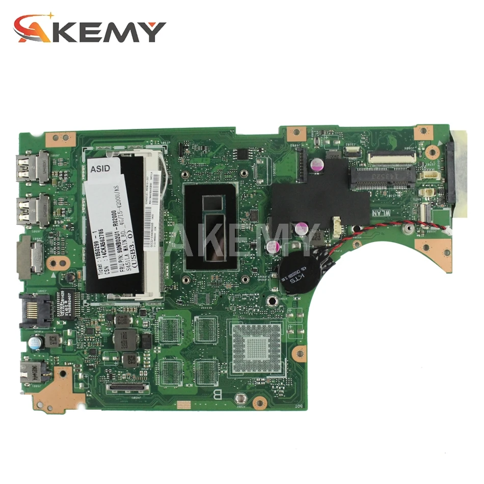 Материнская плата для ноутбука ASUS S451 S451L V451 V451L S451LN S451LB S451LA материнская s451ln REV2.1 i5