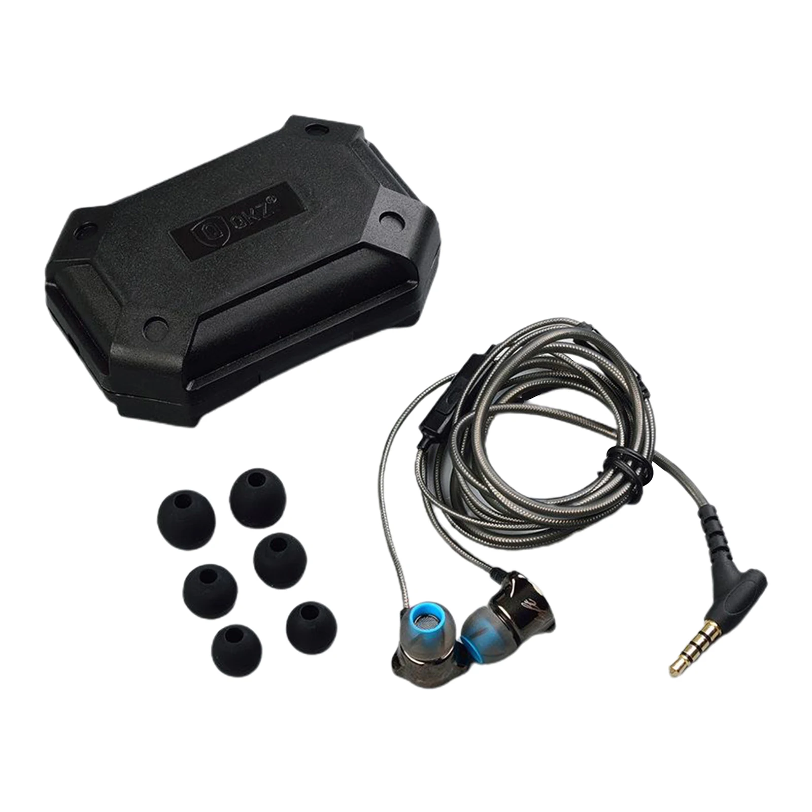 Wired Headphones, Sport Earphones, HiFi Bass Stereo Earbuds with Mic, Noise Isolation Headset for Workout Gym