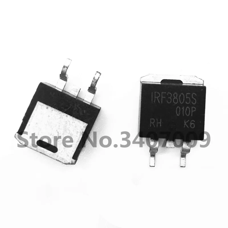 20 TEILE/LOS IRF3805S F3805S IRF3805 MOSFET N CH 55V 75A D2PAK IC ...