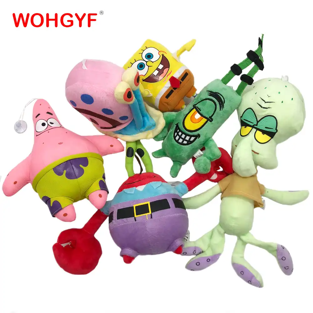 spongebob mini plush
