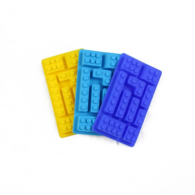 Lego Blokkok Csokoládé Szilikon Penész Jégkocka Tálca Sütemény Sütő Kézi Did Flip Cukor - Image 6