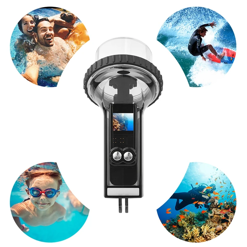 Полный-для DJI OSMO Карманный Водонепроницаемый Дайвинг Корпус чехол+ плавучий стержень 60 м подводный серфинг протектор сумка ручной Gimbal Stabi