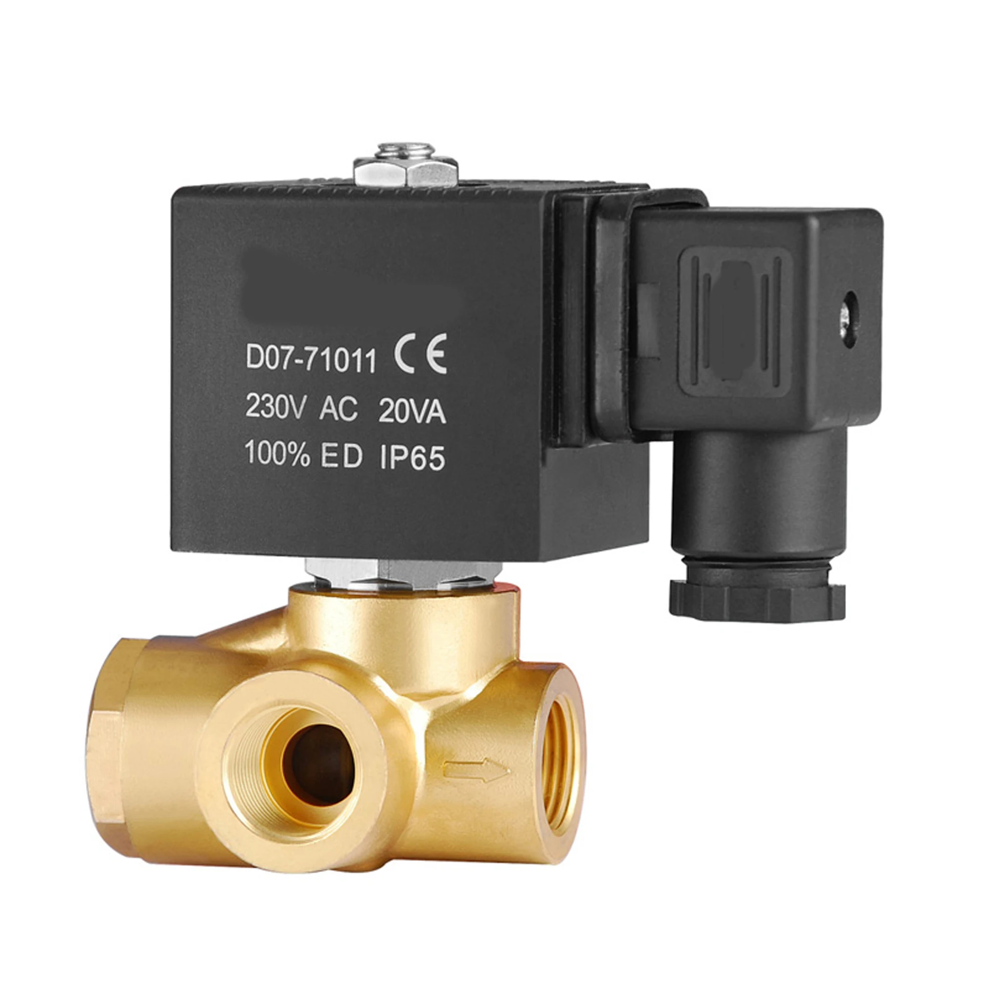 

G3/8" Ultra-high pressure pilot type normally closed solenoid valve