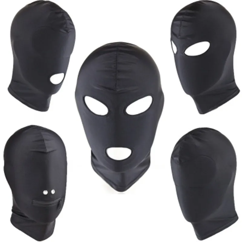 

Full Face Cover Mask Halloween Party Funny Hat Masks New Five Kinds Black Face Masks Anti Dust Face Shield Guard Mask Outdoor