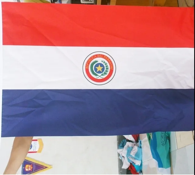 3ft x 5ft 3 x5ft Парагвай с принтов в виде флажков баннер, флаг из полиэстера Размеры 150*90 см