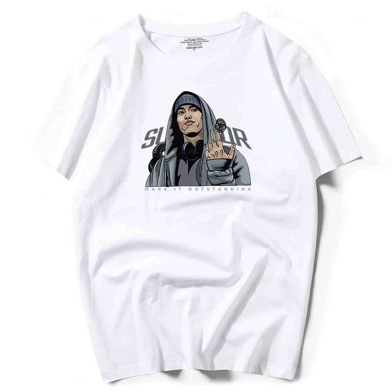 

2020 New Summer Leisure time T Shirt Mens t shirts Funny Print Tshirt Men Hip Hop 100% Cotton Streetwear Shirt men Tee Shirts 28