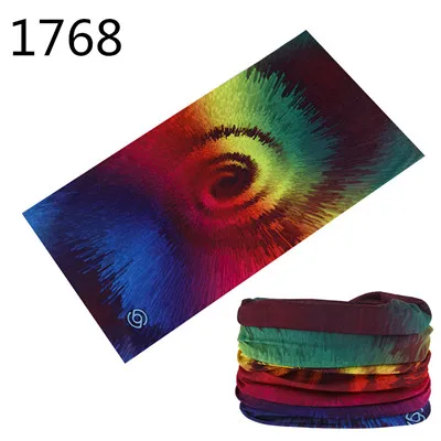 Outdoor Magic Bandana Solid Gradient Color Cycling Sunshade Scarf Polyester Hiking Neck Cover Windproof Headband Multi Use Mask mens designer scarf Scarves