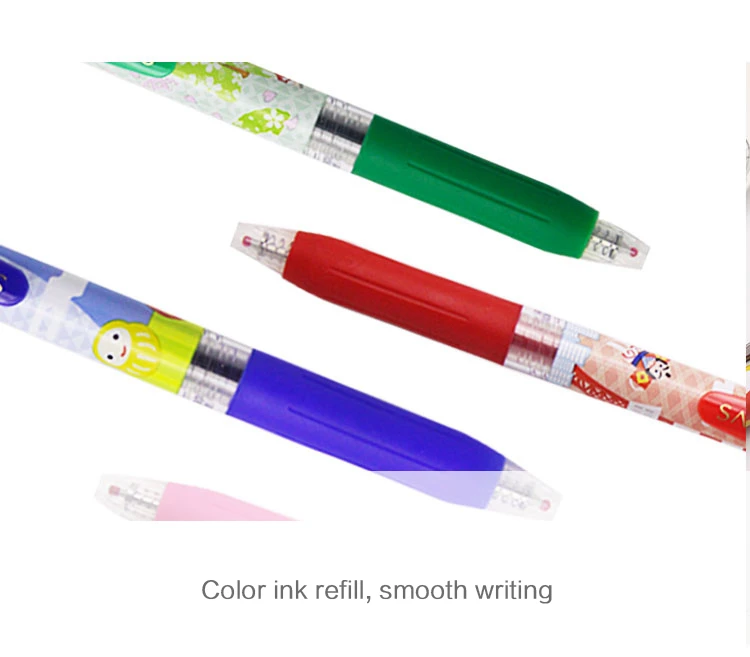 5 шт./компл. Ограниченная серия Зебра SARASA JJ15 японский Вишневый Цвет гелевая ручка с кнопкой 0,5 мм Kawaii простая ручка, письменные принадлежности