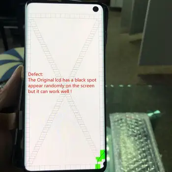 

New Original LCD For SAMSUNG Galaxy S10 G973 SM-G973F G973U G973F/DS With a Dot S10 Display and Touch Screen Digitizer Assembly