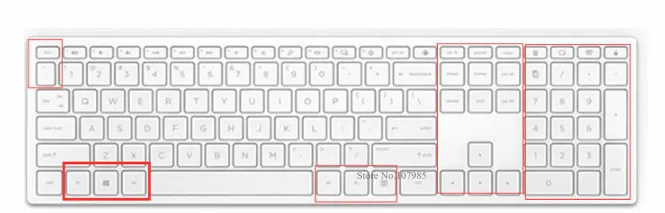 Настольная клавиатура Обложка протектор кожи компьютера для hp Pavilion 27-XA0370nd 27-XA0055ng 27-XA0076hk 24-xa0051hk все-в-одном ПК