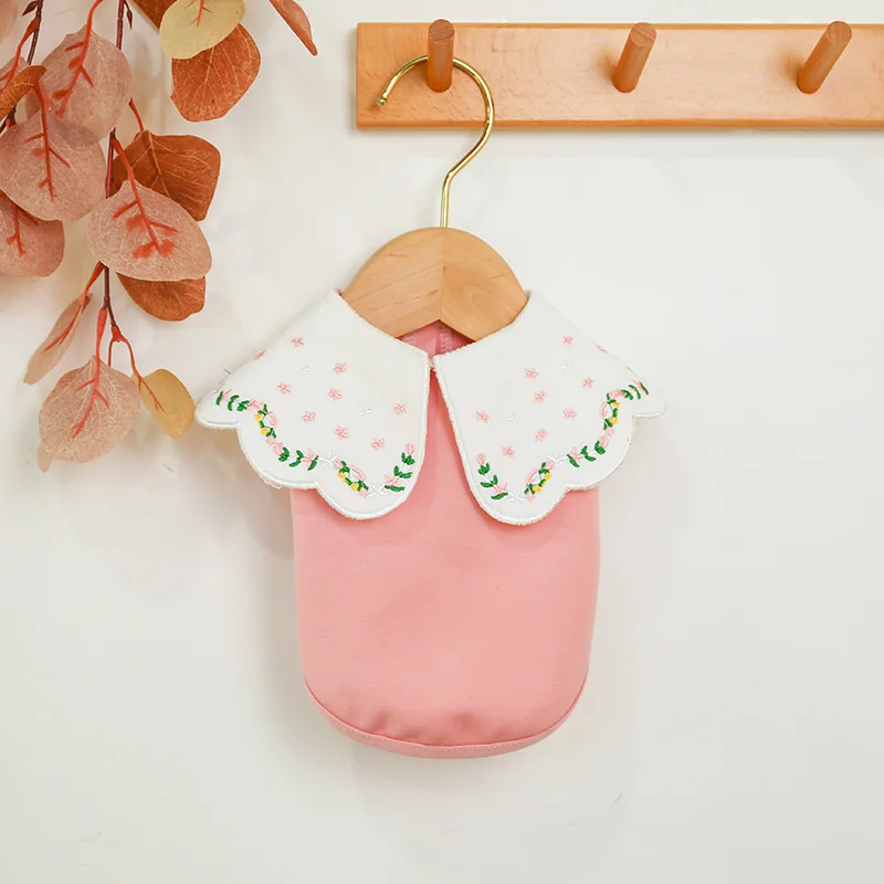 荷叶领刺绣T恤_5783