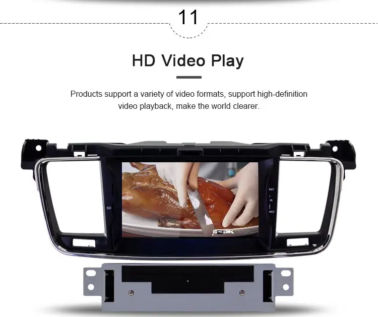 Discount JDASTON Android 9.0 Car DVD Player For PEUGEOT 508 Stereo GPS Navigation multimedia Player 1 Din Car Radio Steer Wheel Control 11