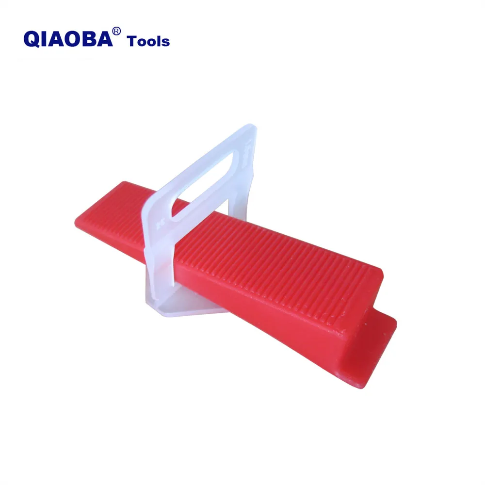401pcs Tile Leveling System 1.5mm 300pcs Clips+100pcs Wedges +1piece Plier Plastic Tiling Tools Tile Spacer