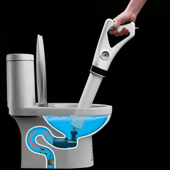 

Inflatable High-pressure Toilet Dredge Gun Sewer Dredge Air Drain Blaster Pump Cleaner Sink Pipe Clogged Remover