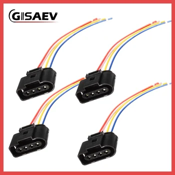 

4PCS Ignition Coil Connector Plug Pack Wiring Loom For VW Beetle Eos Jetta Passat Rabbit Golf Gls For AUDI A4 A6 Harness Plug