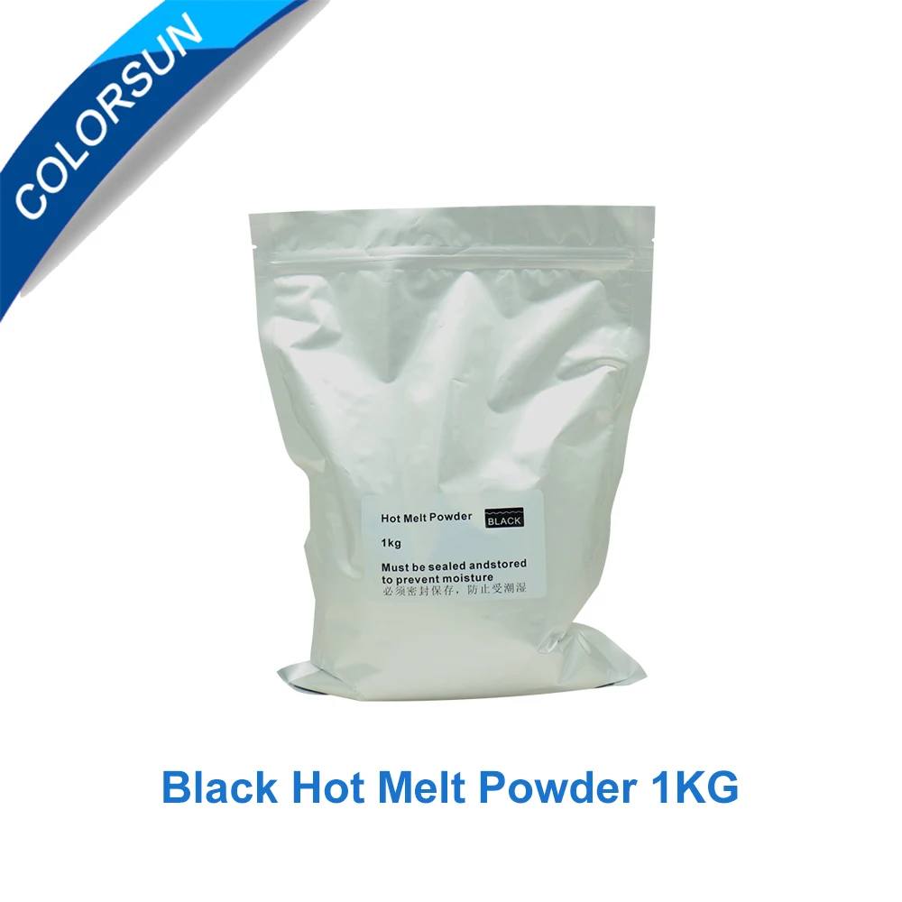 

Hot Melt Powder 1000g DTF Transfer PET Film Black Powder Adhesive Powder For DTF Printing Machine