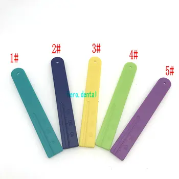 

5pcs Endodontic Span Measure Dental Scale Gutta Percha Point Ruler