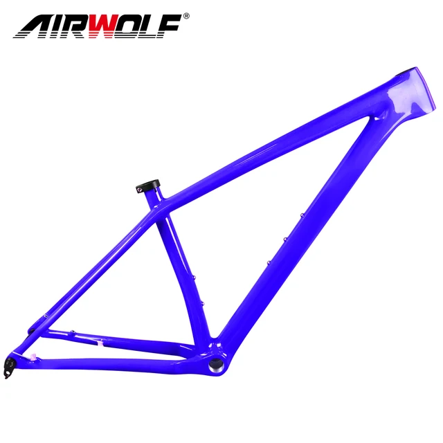 29ER BOOST Light XC MTB Carbon Frame With Seatpost Carbon Mountain Frame 29 T1000 BSA Carbon Mtb Frame S M L Bicycle Frameset Blue 3