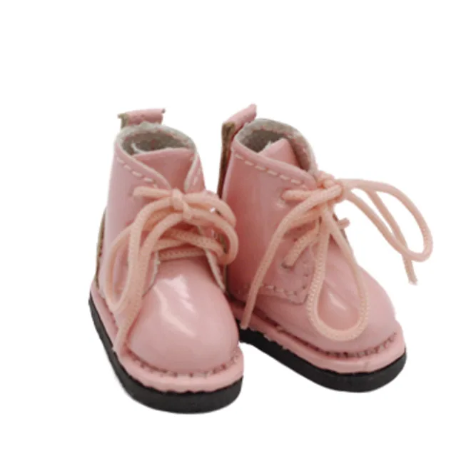Wholesale 7 Color PU 2.5*1.1cm Mini Dolls Boots for 1/12 BJD ob11 Shoes fit GSC Mollys Accssories toys | Игрушки и хобби